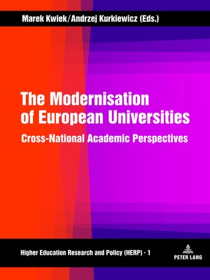 cover image of The Modernisation of European Universities